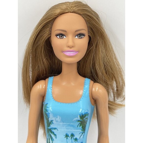 Barbie Mattel Doll Lot of 3 Water Play Beach Teressa, Blue Beach Moon Lemons - Picture 2 of 11